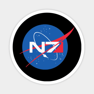 The NASA Mass Effect shirt (N7) Magnet